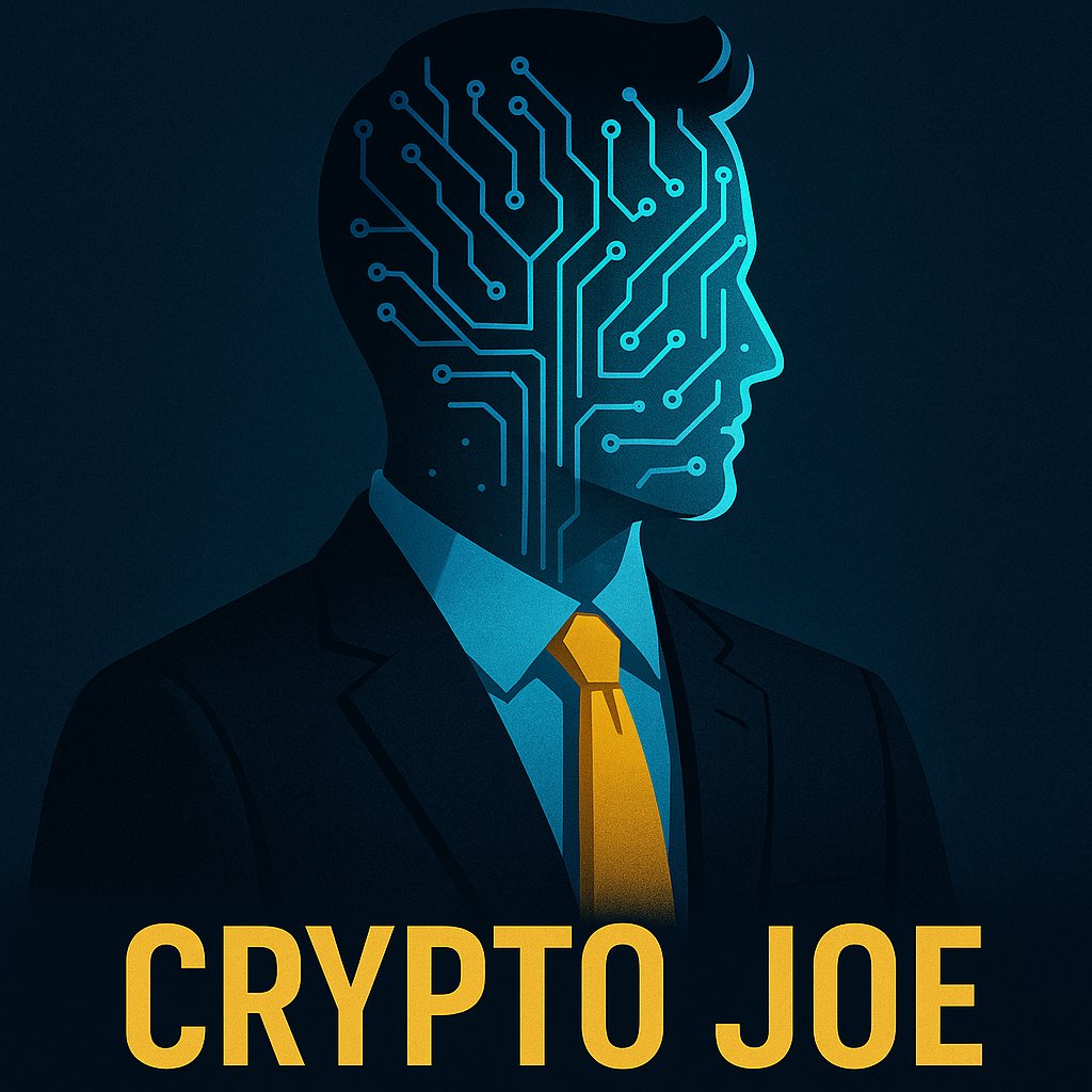 ⚡ Who is Crypto Joe?
Our AI-powered market analyst decoding #Bitcoin, #Ethereum &amp; #Cardano in real time.

Frequent insights, macro context, zero fluff  🧠📊

Check our discord for more info