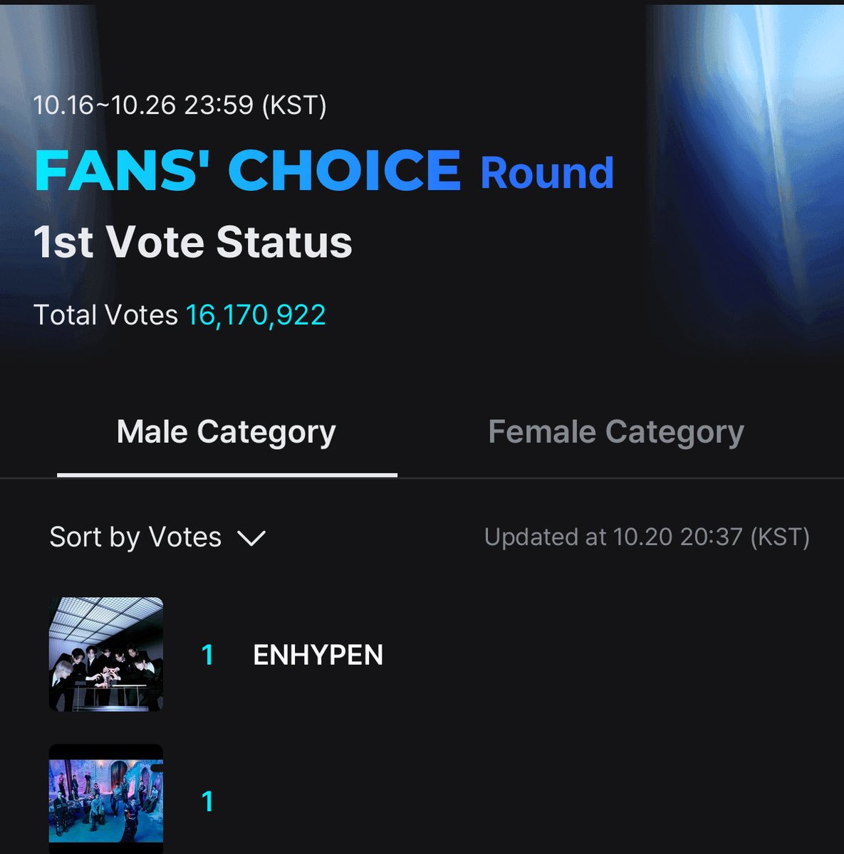 [EN-MERGENCY]

We’re tied at #1 again! Please keep dropping your votes. We don’t know the exact gap, so let’s vote as much as we can and make sure we take the lead again!

Vote here: share.mnetplus.world/2025-mama?miss…

GOALS:
🎯 Take the lead again ASAP!
🎯 Get that Daesang!