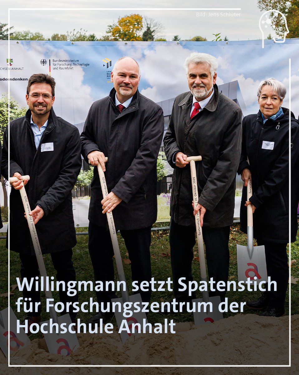 MWU Sachsen-Anhalt (@mwu_lsa) on Twitter photo In Köthen fiel heute der Spatenstich für das neue Forschungszentrum InFonaL – mit 46 Laboren für nachhaltige Lebensmittelproduktion. <a href="/WillingmannA/">Armin Willingmann</a>: „Hier entsteht Ernährung Made in #SachsenAnhalt!“ 💡 lsaurl.de/gNLcpW In Köthen fiel heute der Spatenstich für das neue Forschungszentrum InFonaL – mit 46 Laboren für nachhaltige Lebensmittelproduktion. <a href="/WillingmannA/">Armin Willingmann</a>: „Hier entsteht Ernährung Made in #SachsenAnhalt!“ 💡 lsaurl.de/gNLcpW