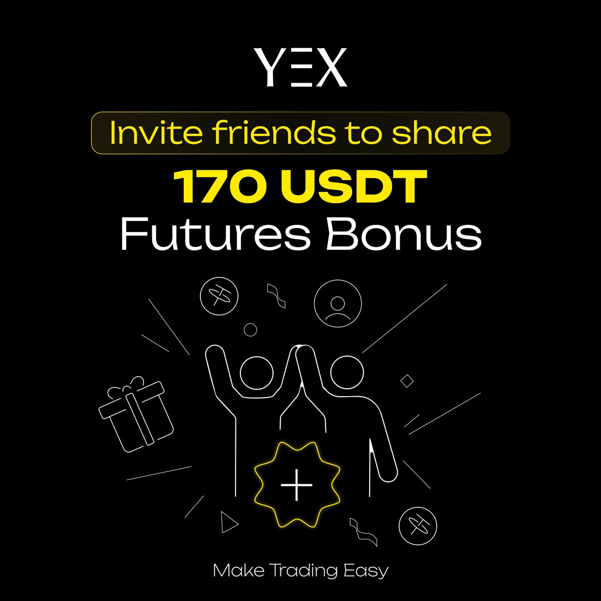 📢 YEX Referral Contest 🚀
🎁 Share 170 USDT Futures Bonus!

Join our Telegram-exclusive event and start inviting your friends!
👉 t.me/YEXOfficial_EN

#YEX #Crypto #Trading #Giveaway #TelegramEvent