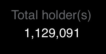 BREAKING

Bellscoin has surpassed 1.1 million holders, and now has 1/8th the amount of wallets as Dogecoin 😮 🔔 🐕 

This shows mining pool and exchange interest in $Bells 🔔