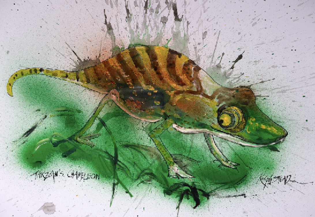 Reptiles—ancient schemers in scaly armor, sun-warmed and stone-eyed. Cold blood, hot instinct. They remember a world before ours and don’t miss it. 

#ReptileAwarenessDay #Gonzovation #RalphSteadman