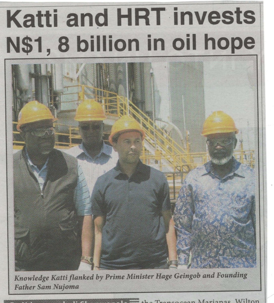 They never believed in us, but with God’s grace, we kept going. Once upon a time… Sending off the rig with hopes of striking Namibia’s first oil—over 10 years ago. 🌍⛽ #NamibiaOil #Ondjove #JourneyToFirstOil
Shoutout to my partner Dr. Marcio Mello, who believed in Namibia among
