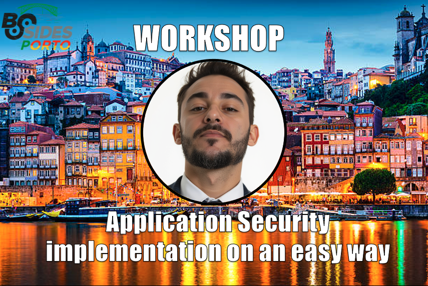 bsidesporto's tweet image. 🎓 Workshop (Nov 28, 19:00–21:00)
Application Security implementation on an easy way @cassiodeveloper
Iron Man–inspired, hands-on AppSec to fortify your apps.
✅ Free | BSides Porto badge | 👥 Limited seats
📝 forms.gle/eUeQsdDuTBCJD9…
#BSidesPorto #AppSec #Cybersecurity #InfoSec