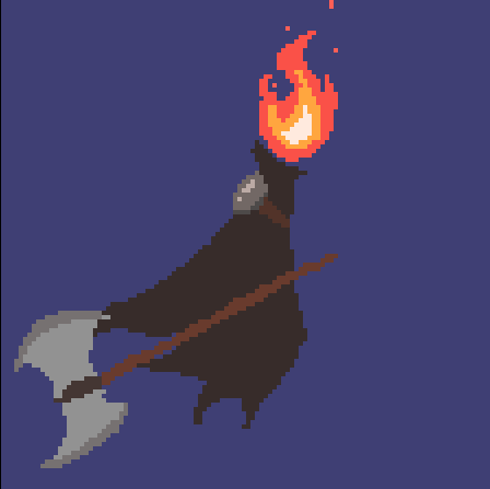 AkyraHaiato's tweet photo. New enemy design for the Crescent Moon! #pixelart #enemydesign #gamedev https://t.co/FSAI4Tgvv0