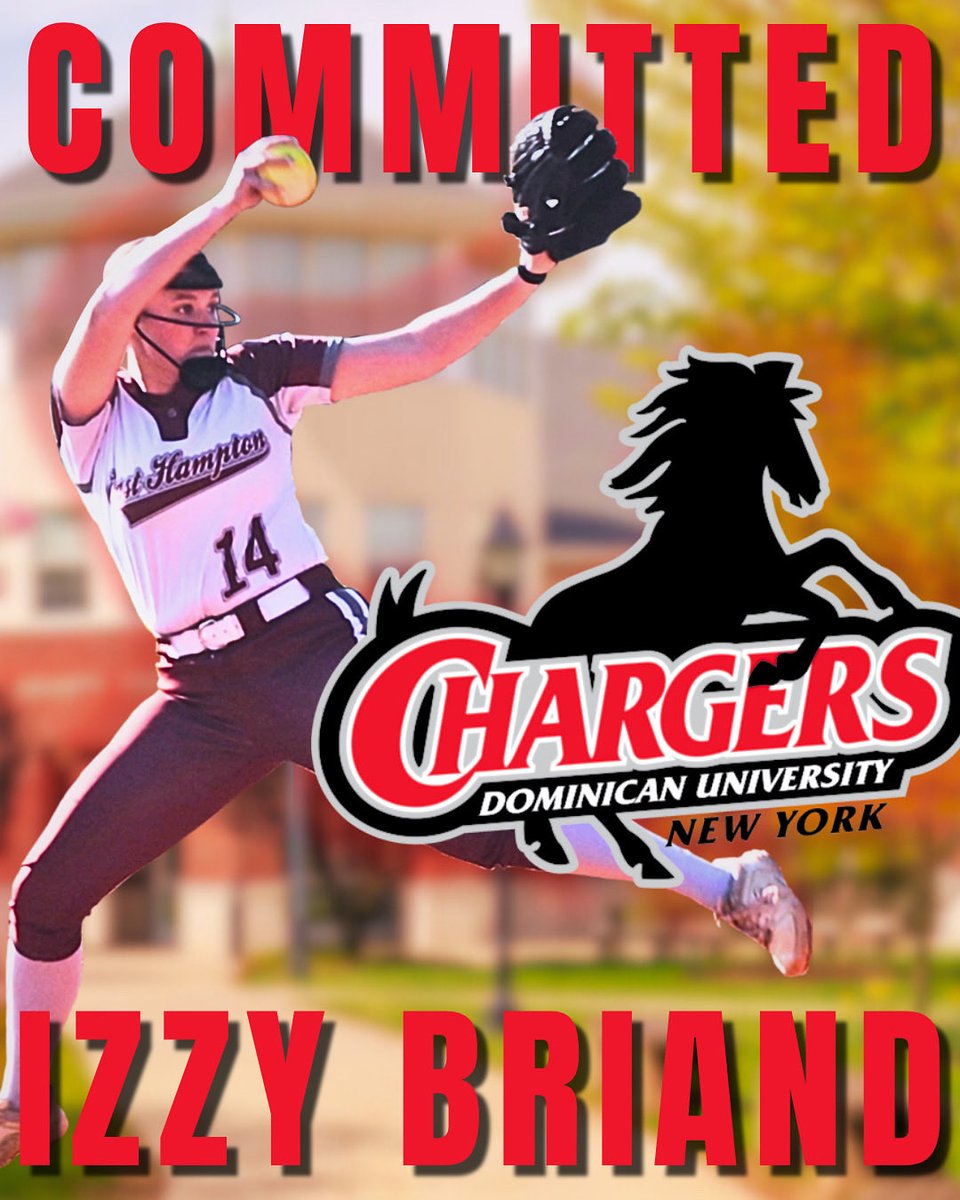 I am excited to announce my verbal commitment to Dominican University - New York!! I want to thank Coach Sami for giving me this opportunity to be apart of the DUNY family!! ❤️🖤 I also want to thank LI Crush for supporting me and most importantly my family!! Go Chargers! ❤️🐎🥎