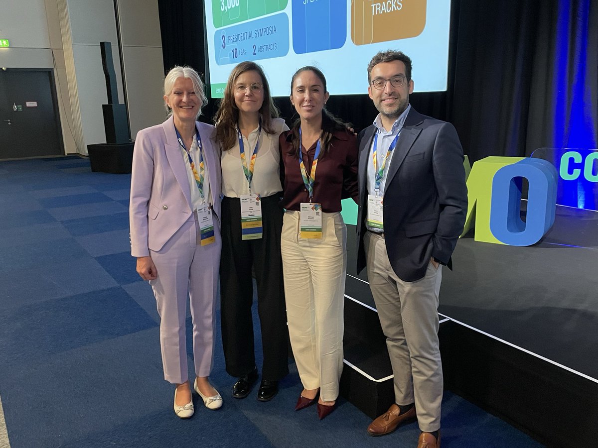 Fellow alumni <a href="/TheChristieNHS/">The Christie NHS</a> at #ESMO25 growing &amp; spreading their wings &amp; working to educate &amp; change outcomes for patients they treat <a href="/MelissaFrizzie1/">Melissa Frizziero</a> <a href="/rillepihlak/">Rille</a> <a href="/FabioGomes_Go/">Fabio Gomes</a>