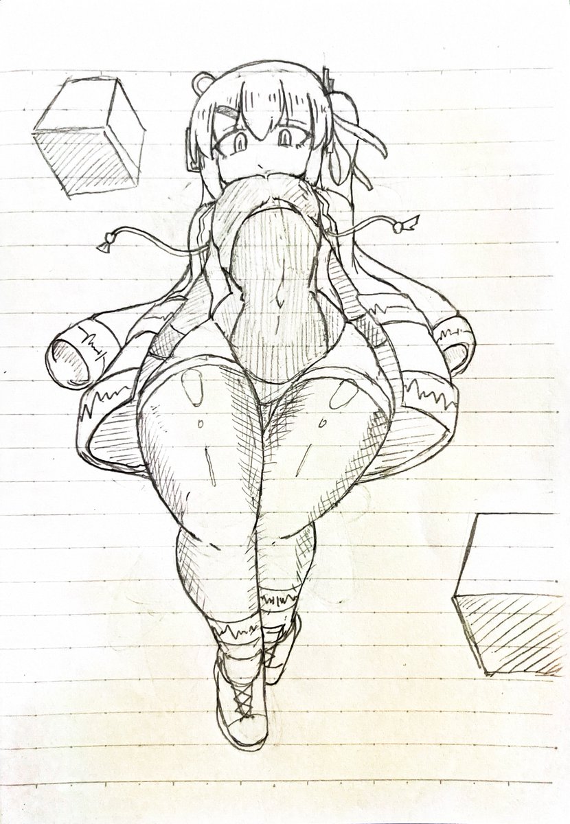 何故か余計に転倒するようにやったので下半身強化+排熱性能強化の為にハイレグ化レイちゃん 