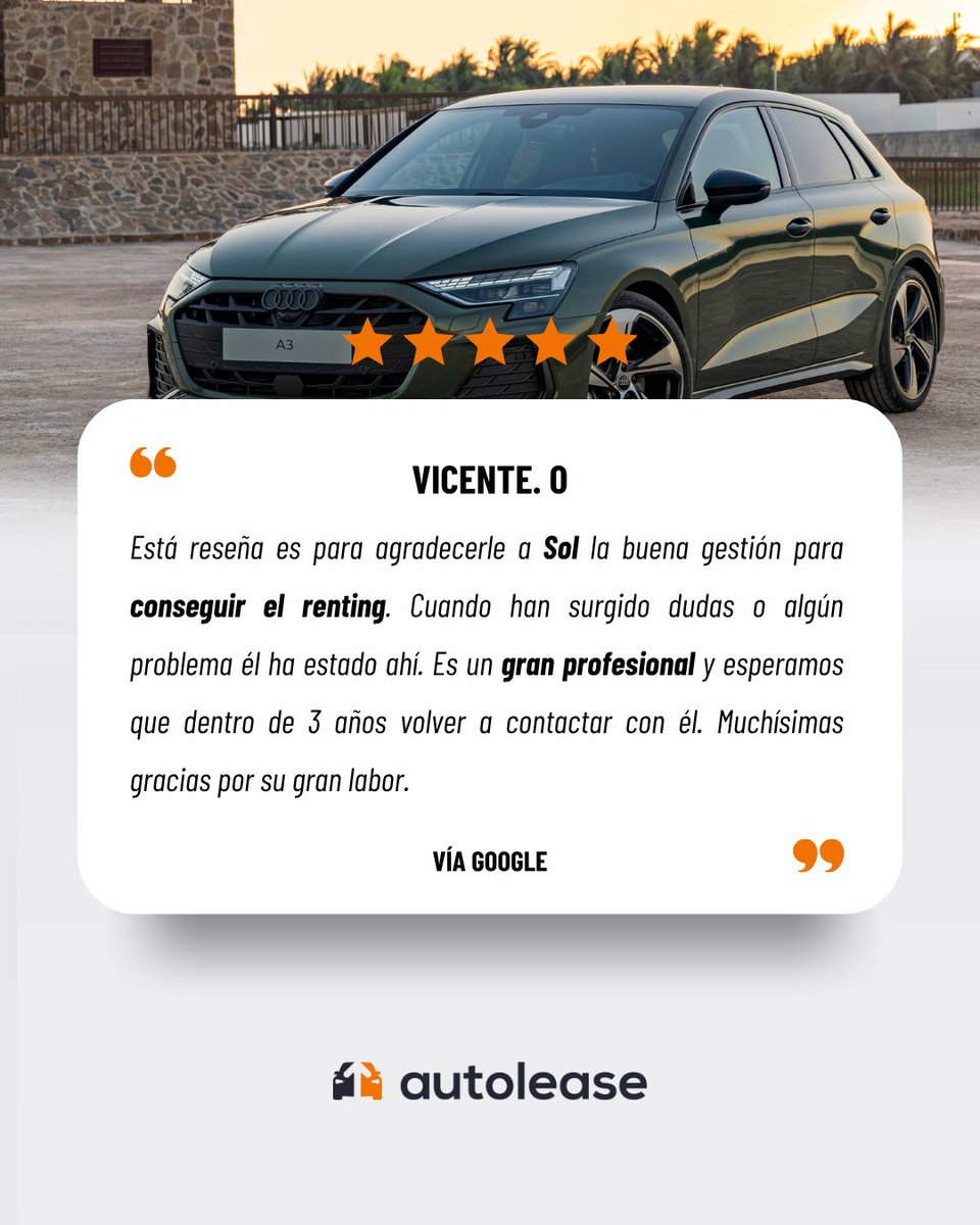 Autolease | Renting de coches tweet media