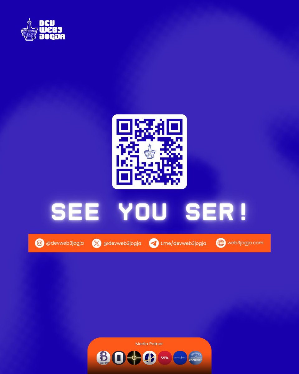 devweb3jogja's tweet image. [OPEN REGISTRATION]
Setelah menunggu cukup lama, akhirnya yang ditunggu datang juga! 🥳🔥

Bootcamp Batch 5 DevWeb3Jogja resmi dibuka buat kamu yang pengen upgrade skill dan terjun ke dunia Web3! 

Program ini dirancang buat siapa aja baik mahasiswa, dev Web2 yang mau switch ke…