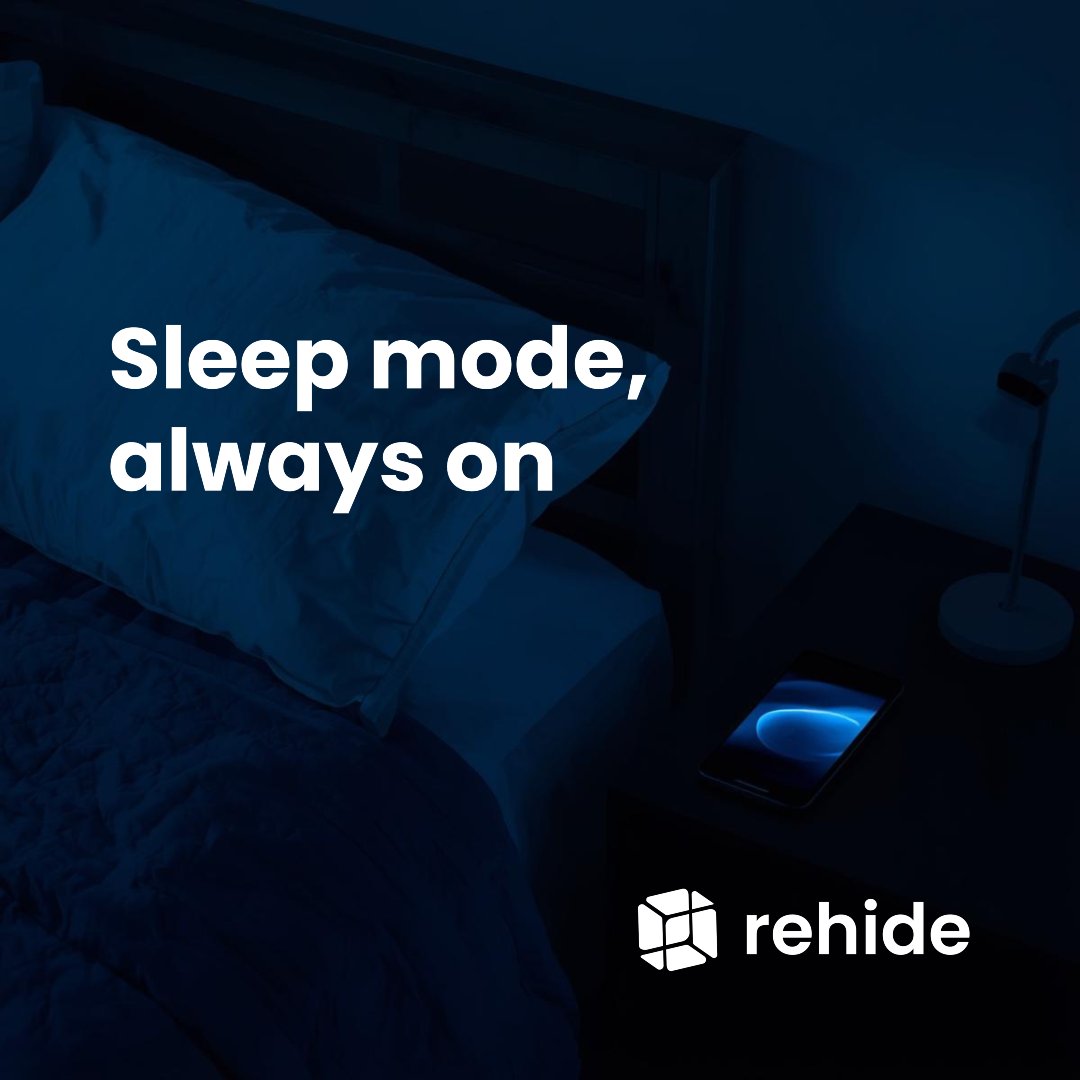 rehideIO's tweet image. You handle the dreams,
Rehide handles the encryption.

💤 Sleep well — it’s encrypted