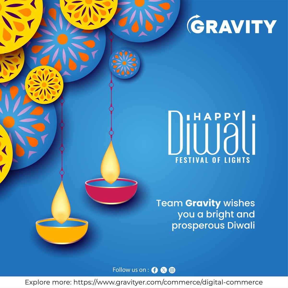 Techgravityer's tweet image. Happy Diwali!🪔✨
Wishing you and your loved ones a Diwali filled with light, laughter, and lively moments that truly shine.
May this festival illuminate new beginnings and brighter possibilities for all of us at Gravity Engineering Services and beyond!
#teamgravity