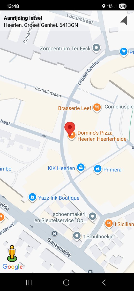 Aanrijding met letsel in Heerlen
