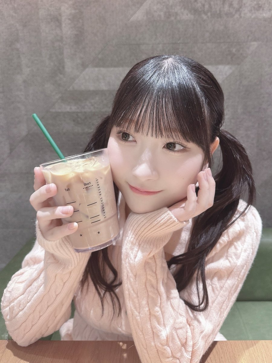 アイスラテすきなの〜っ🌿♡ #きゅんかわ