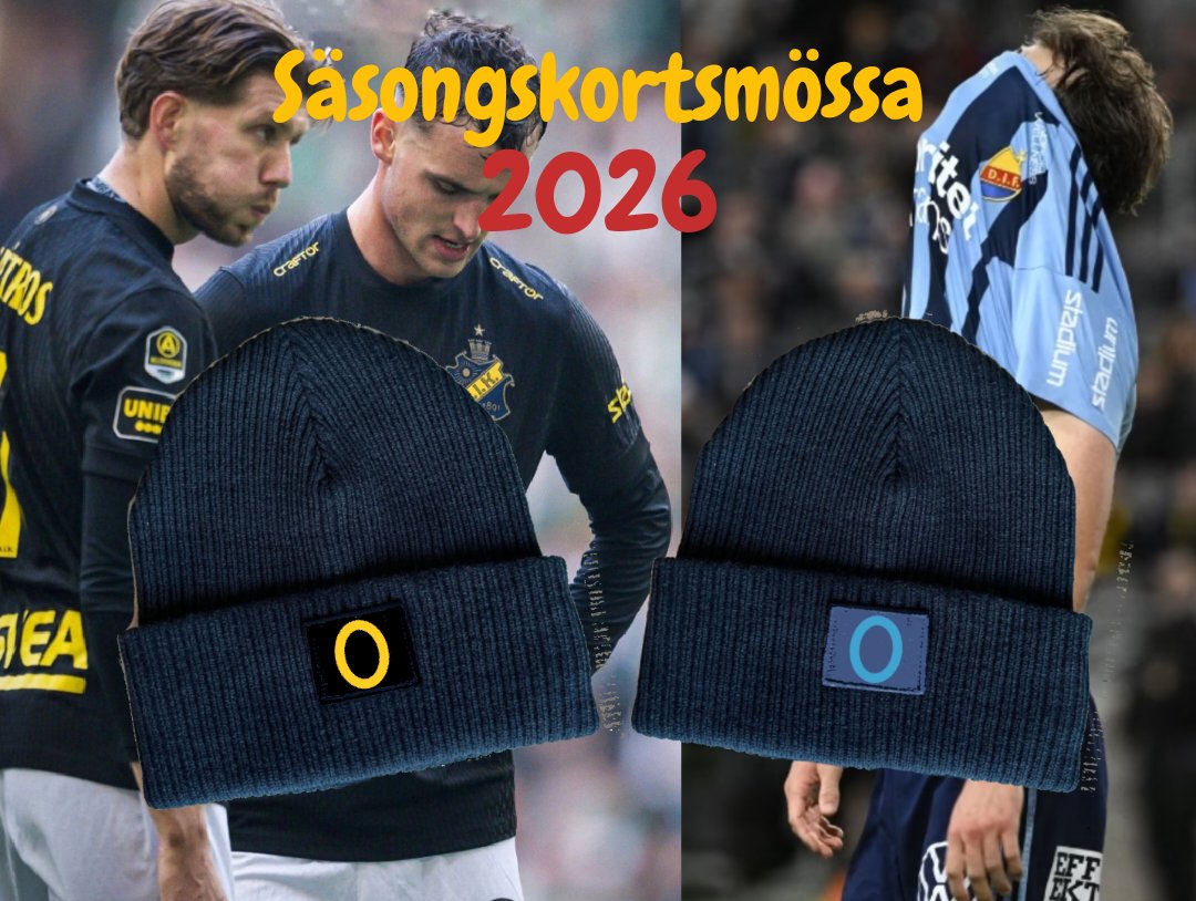 bajenkultur's tweet image. Tvillingarna slår sina påsar ihop.

Förnya säsongskortet redan nu och få en inte så unik mössa på köpet.