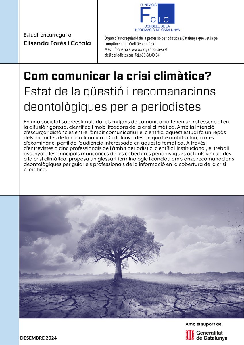 Consell de la Informació de Catalunya (CIC) tweet media