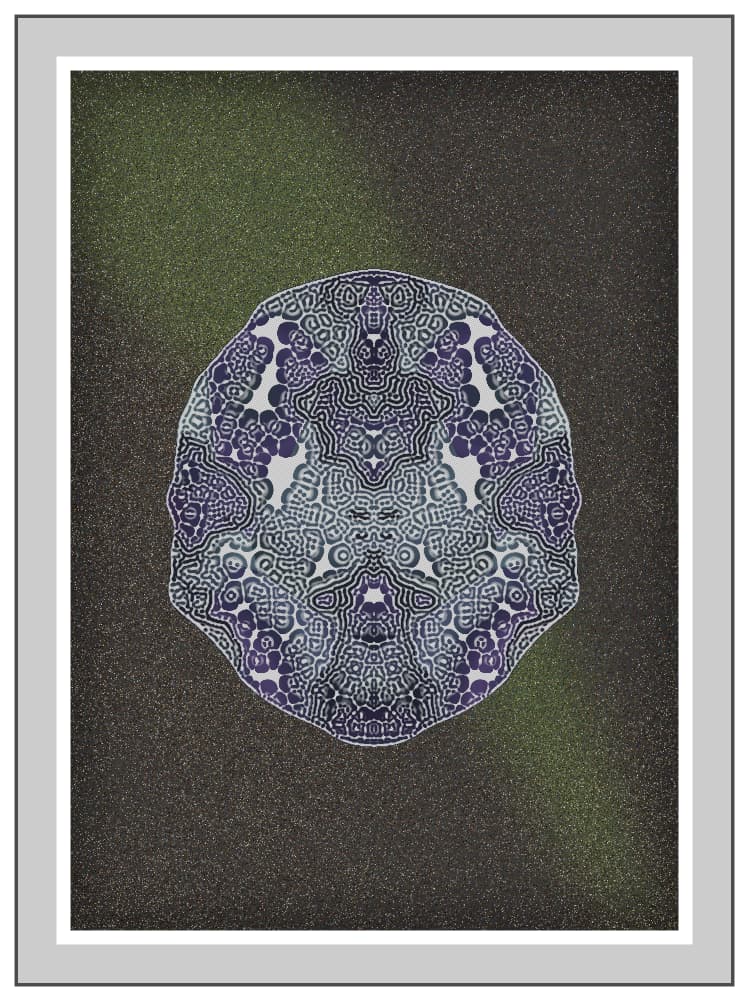 deconbatch's tweet image. Generative Masq 🥸
#processing #creativecoding #turingpatterns