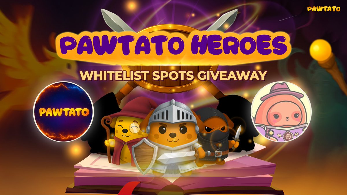 being early only matters if the team actually keeps building.

i minted pawtato land at 6 $SUI…
time passed, and guess what? it’s still holding ~40 $SUI because the team never stopped.

now their next move is the most anticipated mint: Heroes NFT

and i’ve got WL spots to give