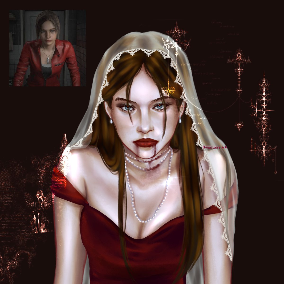 almostl0verr's tweet image. vampire claire…?

#ClaireRedfield #ResidentEvil #fanart