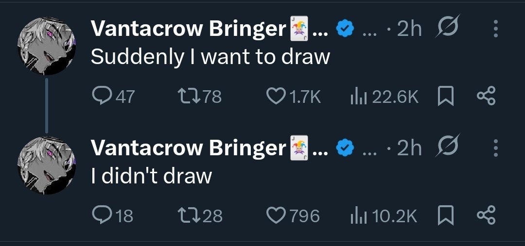 hallmark of a real artist