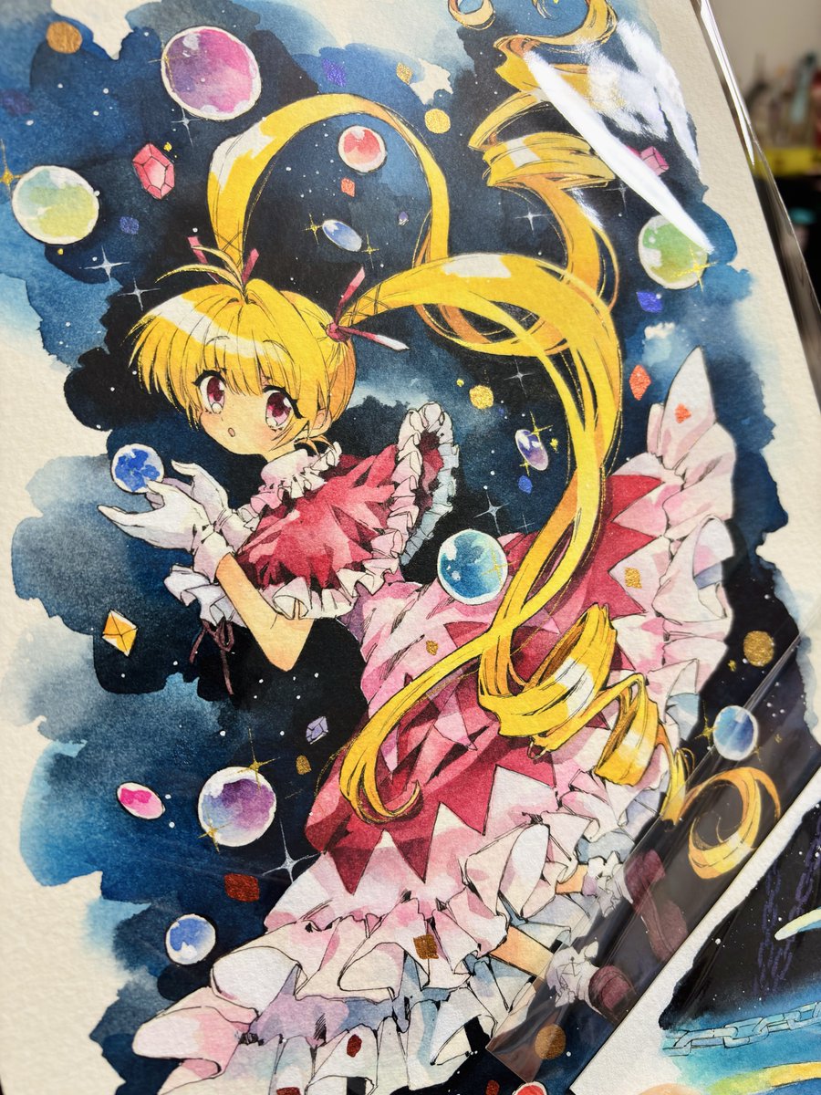 今イベントの片付けしてたら懐かしい絵出てきた〜

ガチで好きだった頃が懐かしい
この鎖紫と青に光るんよ😎✨