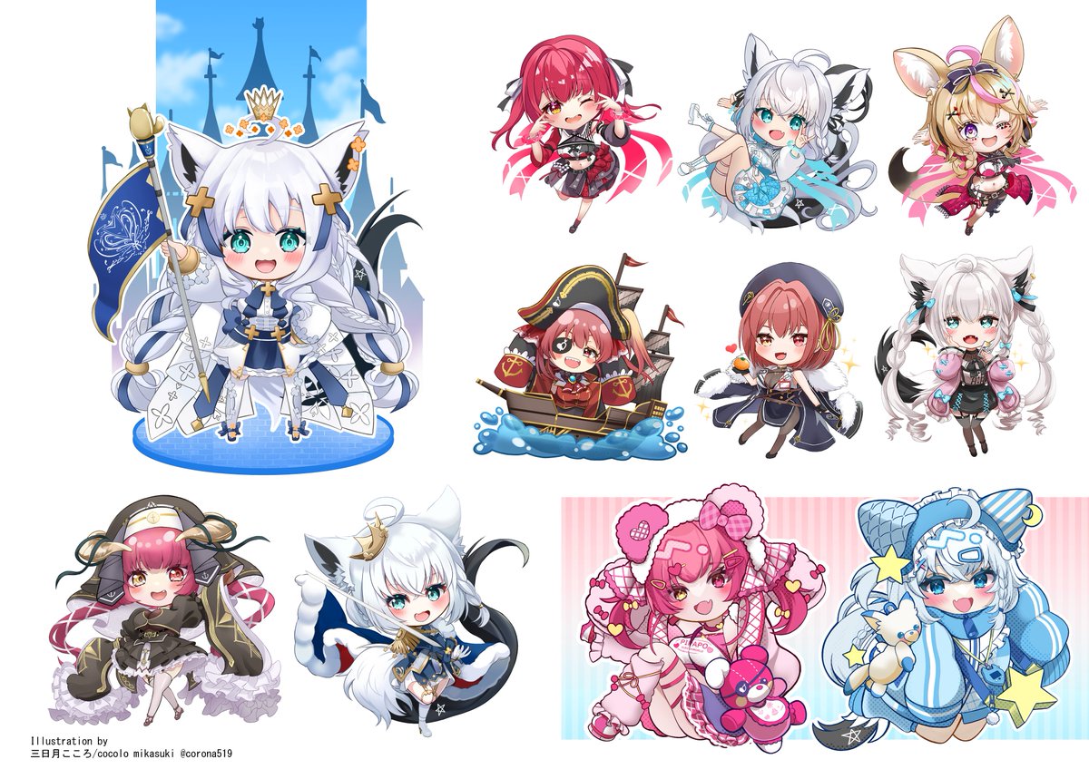 【9／1購入】こころ♡様☘専用ページ 三日月こころ｜Skeb＆お仕事募集中 (@corona519) / Posts / X