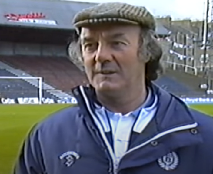 The last time Dundee beat Celtic at home in the league, their manager Dave Smith wore this lovely cap.