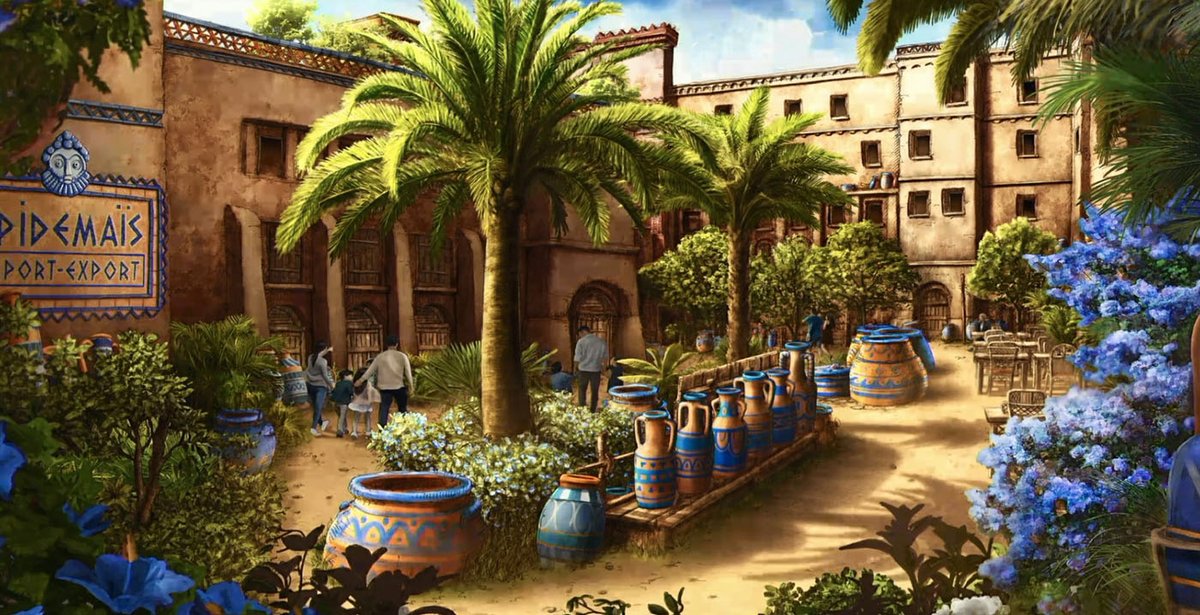 Bizar wat voor prachtige dingen Compagnie des Alpes aan het neerzetten is in Parc Astérix, wetende dat we het in Biddinghuizen moeten doen met tegels, containers, graffiti, onkruid en abstracte kunst. looopings.nl/weblog/30219/P…