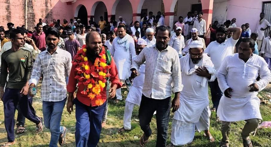 चुनावी सघन जनसंपर्क🙏महिषी विधानसभा के मनोवर पंचायत में।