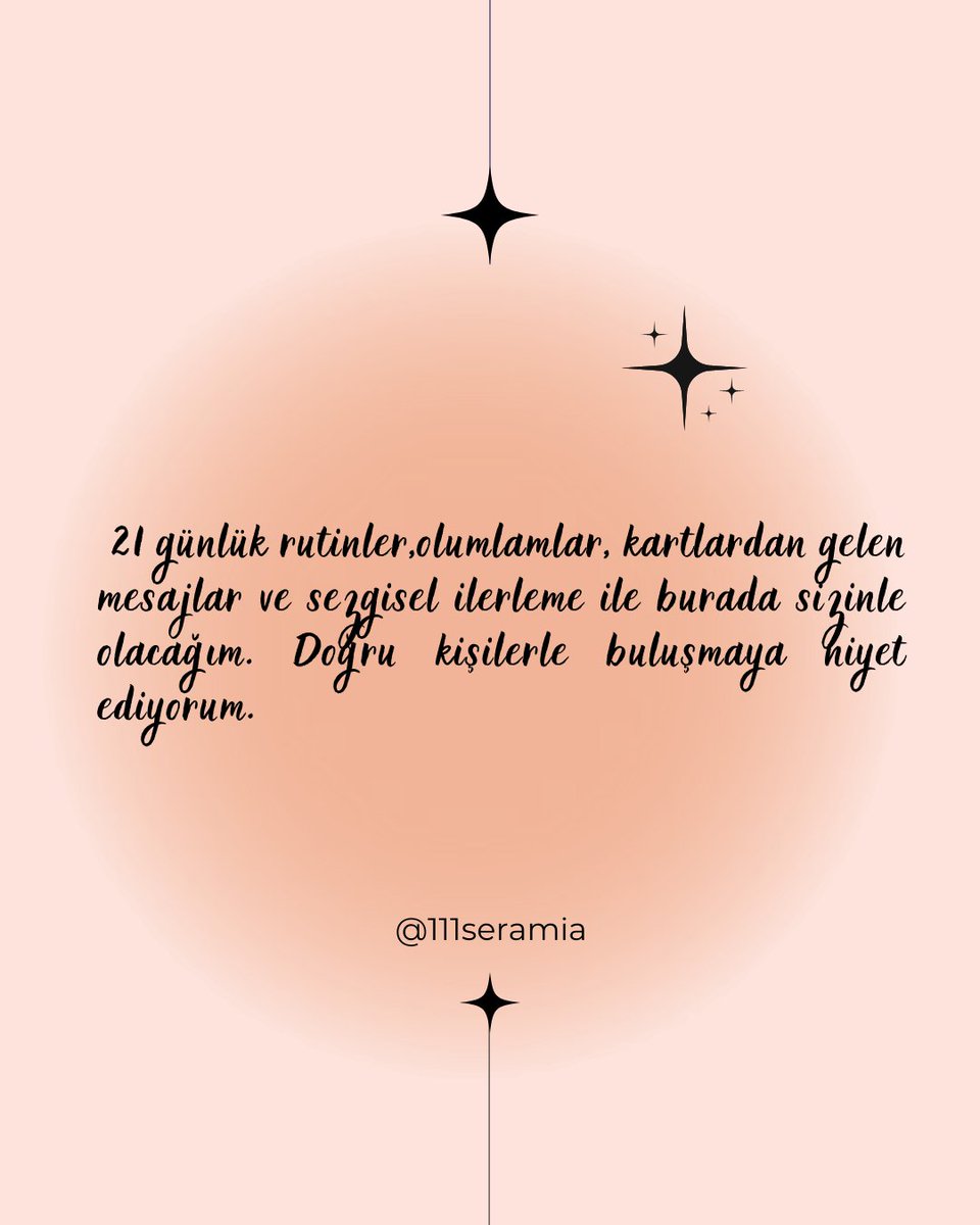 111seramia's tweet photo. 🌸 Merhabalar, ben Melek.
Burada sizlere içsel yolculuğunuzda rehberlik etmek ve birlikte şifalanmak için bulunuyorum.
Alma–verme dengesinin sevgiyle aktığı, karşılıklı farkındalık ve uyum içinde ilerleyeceğimiz kişilerle buluşmayı niyet ediyorum.
Sevgiyle hoş geldiniz 💖 https://t.co/Vn9bAT7XLT