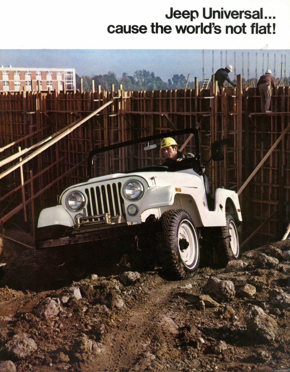 Jeep brochure from 1970! Happy Monday! 
...................
#dailyjeeps #monday #mondayvibes #mondaymood #legendary1941 #jeep #jeeplife #farm #farmlife #farmjeep #army #WWII #military #war #willys #vintage #legends