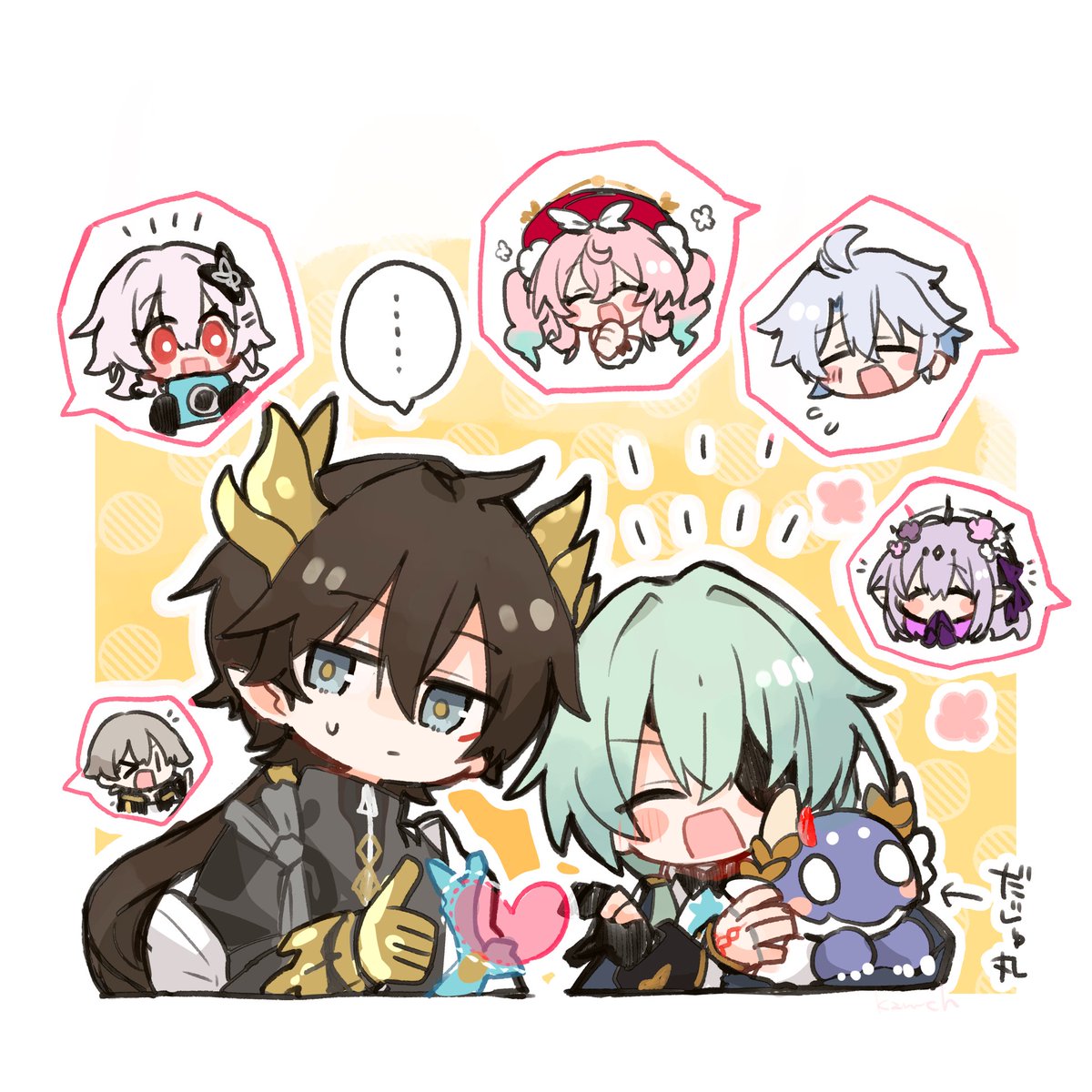 #HonkaiStarRail 
3.6後半、ずっとご機嫌なアナ先生