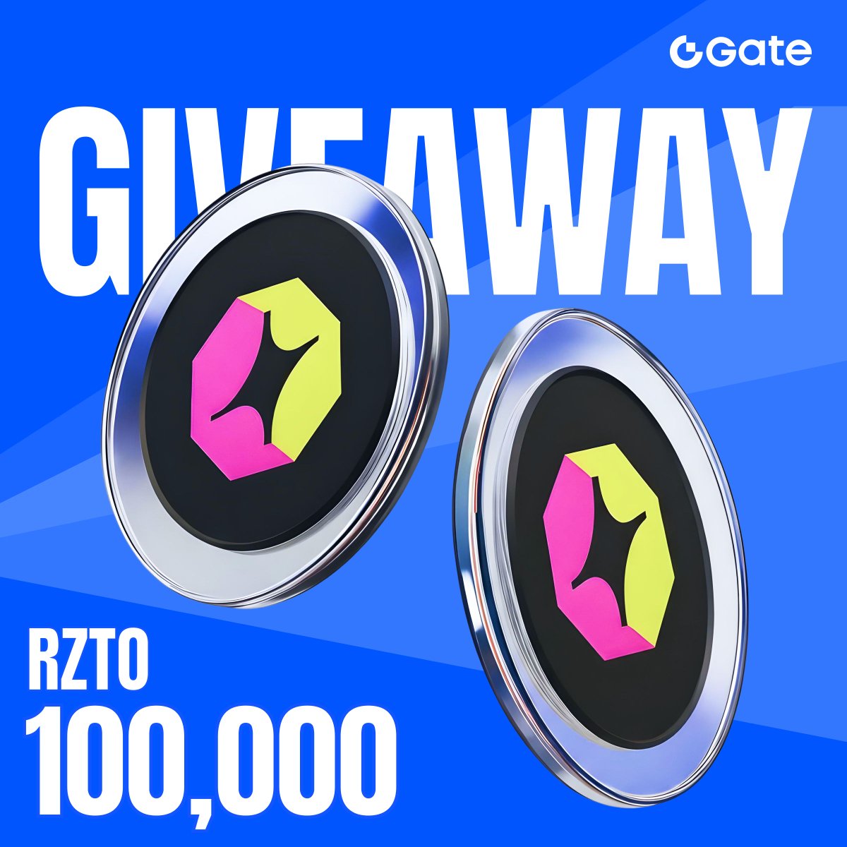 The clock’s ticking! 100,000 $RZTO is yours for taking! 🎁

10 lucky winners will score big:
🔹 Follow <a href="/Gate/">Gate</a> &amp; <a href="/rztoio/">RZTO.IO</a>
🔹 Like, RT, and tag 3 friends

Ends at 10:00 AM, Oct 23 UTC.