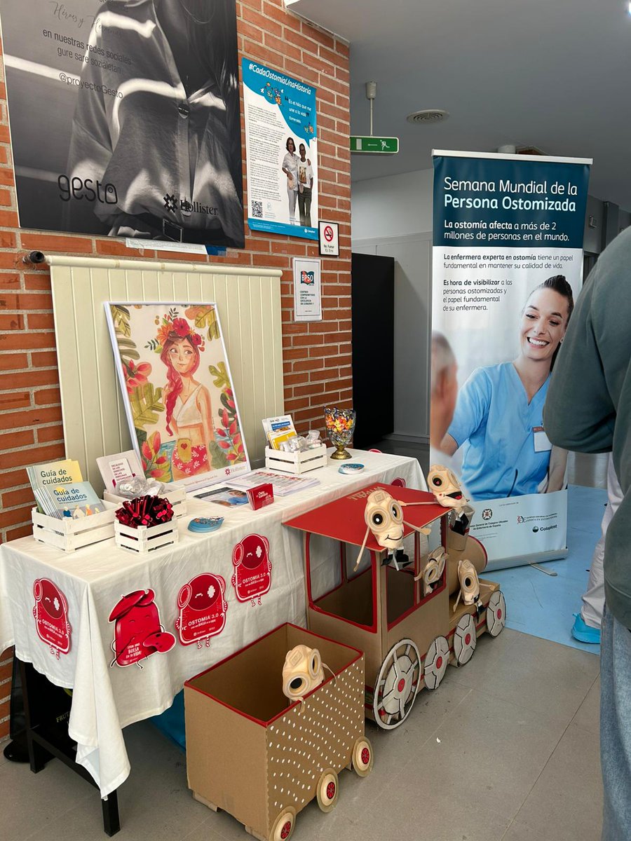 Visualización y sensibilización por la semana del paciente #ostomizado en el #HUN Hospital Universitario de Navarra en el marco del #proyecto #BPSO <a href="/RNAO/">RNAO</a> <a href="/BpsoNavarra/">BpsoNavarra</a> <a href="/DorisGrinspun/">Dr. Doris Grinspun 🇨🇦 RN, PhD, FAAN, O.ONT</a>