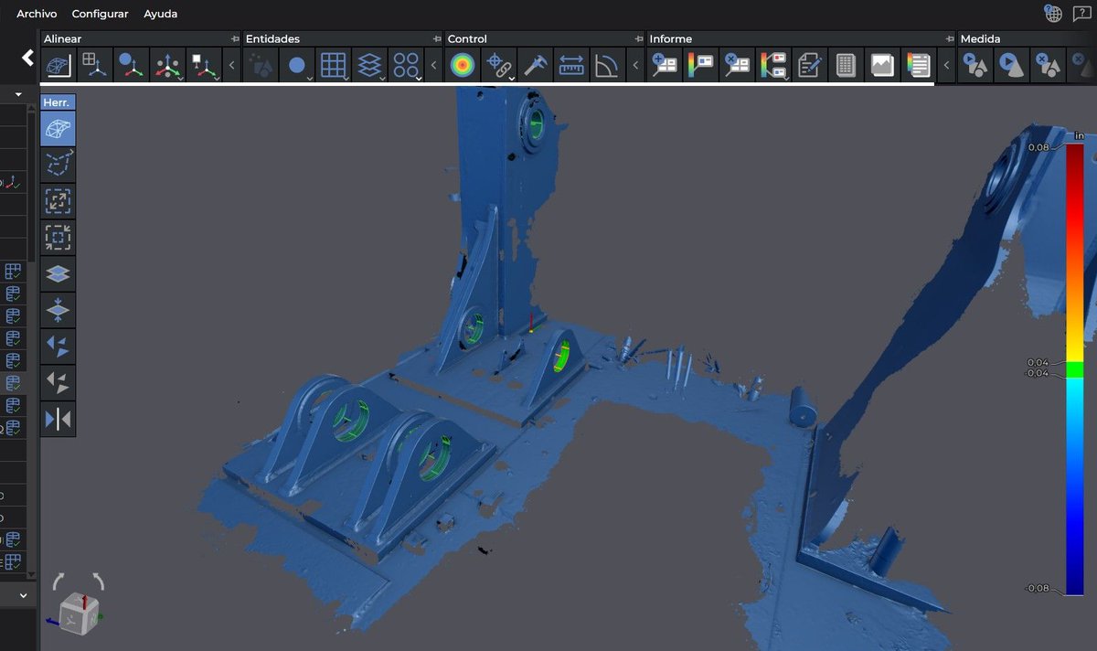 Precision matters in tough conditions. In Chile’s mining sector, HandySCAN 3D helps detect wear, verify dimensions &amp; keep production safe. Kudos to Talentum Digital Chile for pushing the boundaries of quality control in challenging environments.

#Creaform #Mining #Innovation