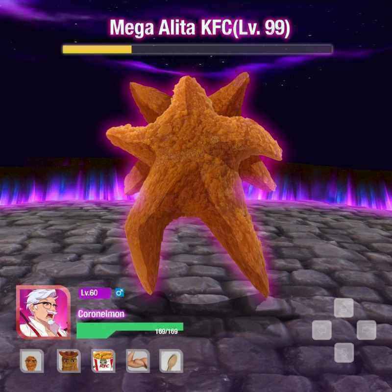 There's a starman waiting in the KFC