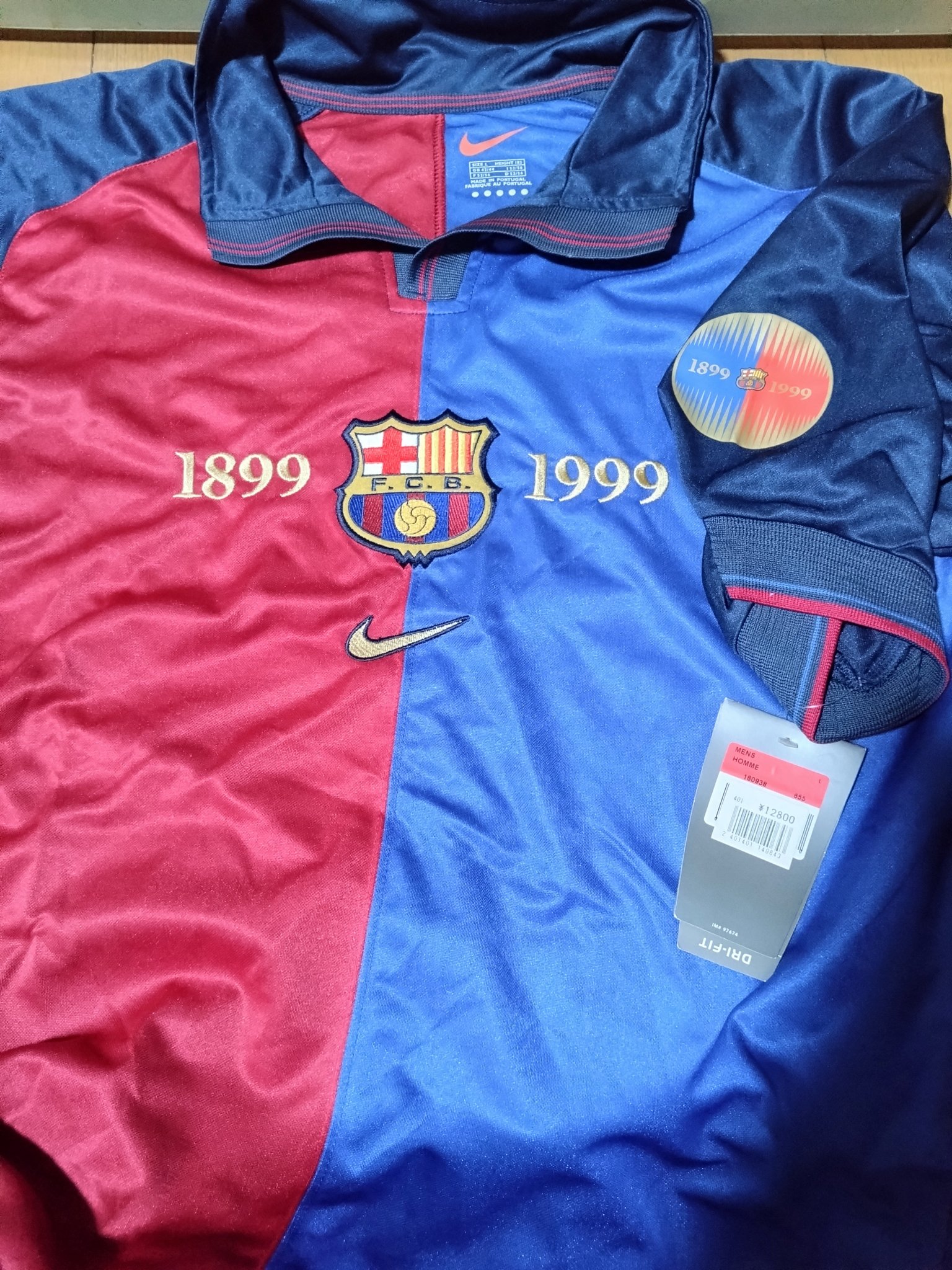 FCバルセロナ 水色 50周年記念 50周年×CLパッチ付き】リオネル・メッシ