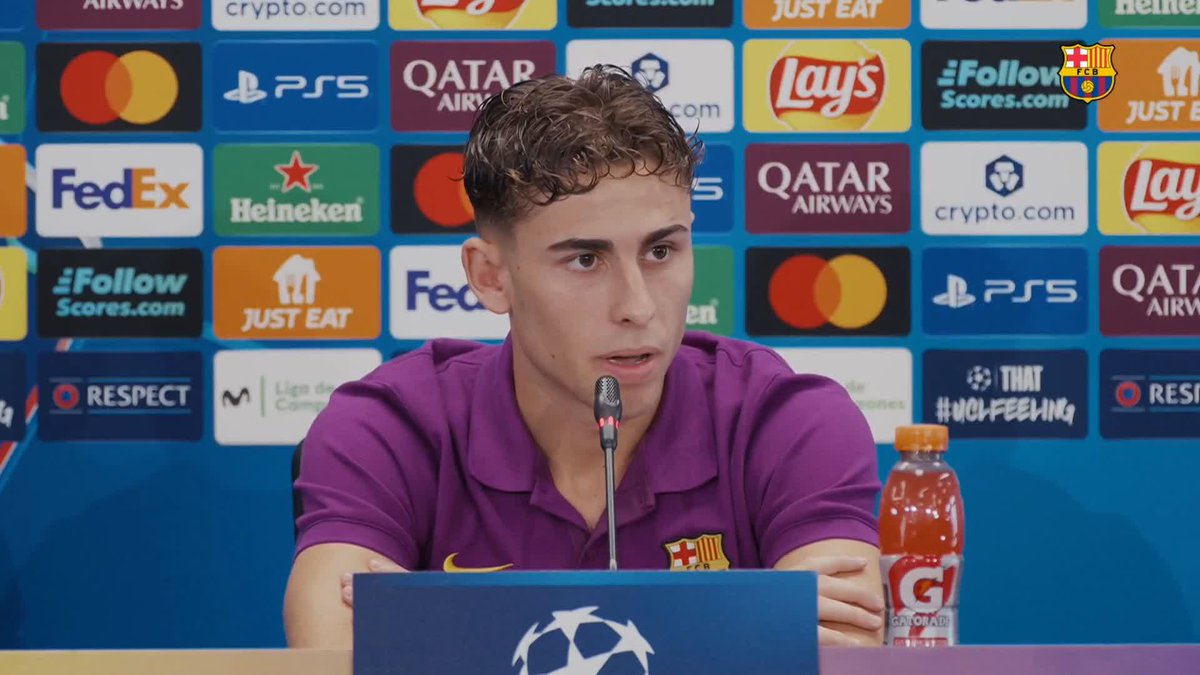 🗣 Fermín Lopez : 