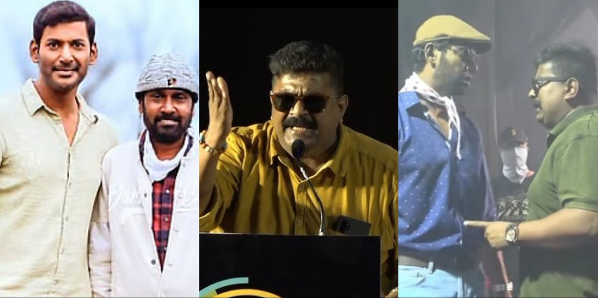 _MovieTamil's tweet image. #Vishal has two more films under his direction.

• #Magudam 
• #Thuparivaalan2

Director Vishal Is Back 📈

- Vishal had earlier worked as an assistant director for Action King #Arjun....🌊After that, he made his debut in Tamil cinema as a lead hero.
- He is currently acting…