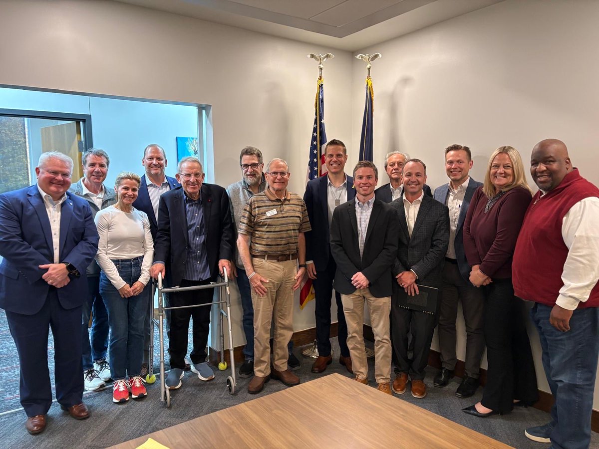 EladStr's tweet image. It was great to join a roundtable of Nebraska business leaders, hosted by James Wright of the @NECULeague, to discuss opportunities to grow commercial cooperation between Israel and Nebraska. Thank you to the many representatives of leading Nebraska agriculture, healthcare, and