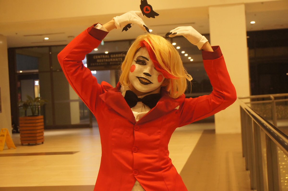 CheebelrieCos's tweet photo. #HazbinHotel 
#CharlieMorningstar 
#Cosplay 
#Season2 https://t.co/A8Y3peF3jO