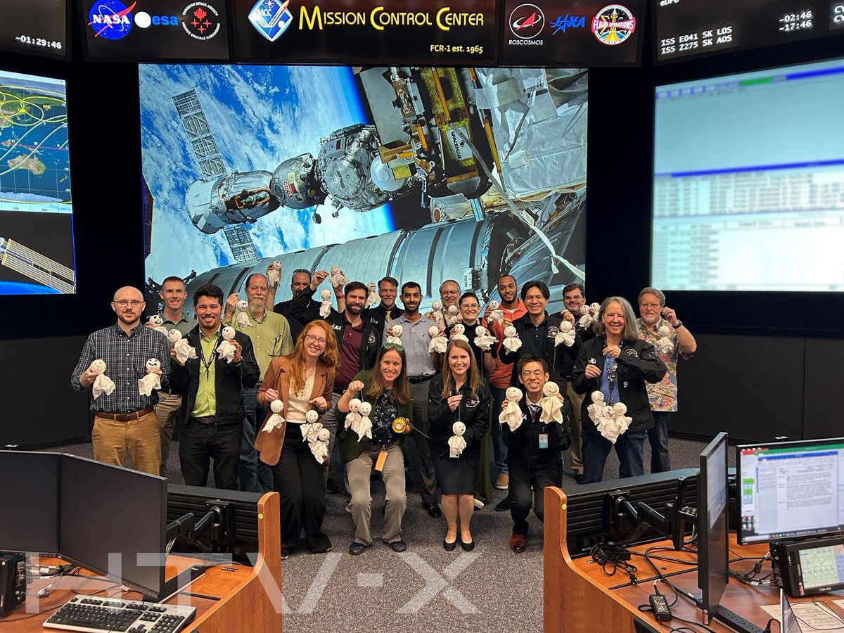 HTV-X1号機の打上げは天候悪化により延期となりましたが、つくば・ヒューストンの管制メンバーも てるてる坊主を作って天気の回復を祈りつつ、準備をすすめています🌞

#JAXA #HTVX #GoHTVX1 #GoH3F7