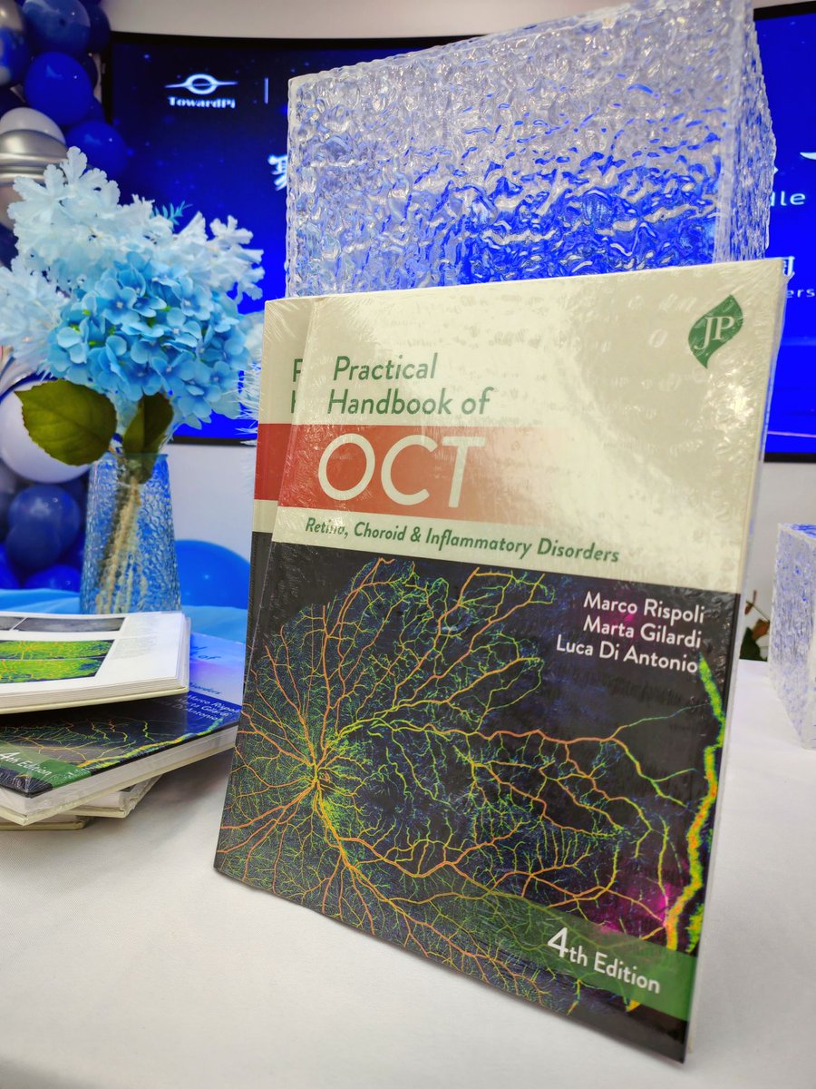 toward_pi's tweet image. Congratulations on the publication of the first handbook on 400kHz OCT! The 4th edition of world-renowned &lt;Practical Handbook of OCT&gt; (#Retina, #Choroid &amp; Inflammatory Disorders) by Dr. Marco Rispoli, Dr. Marta Gilardi, Dr. Luca Di Antonio…linkedin.com/feed/update/ur…
#ophthalmology