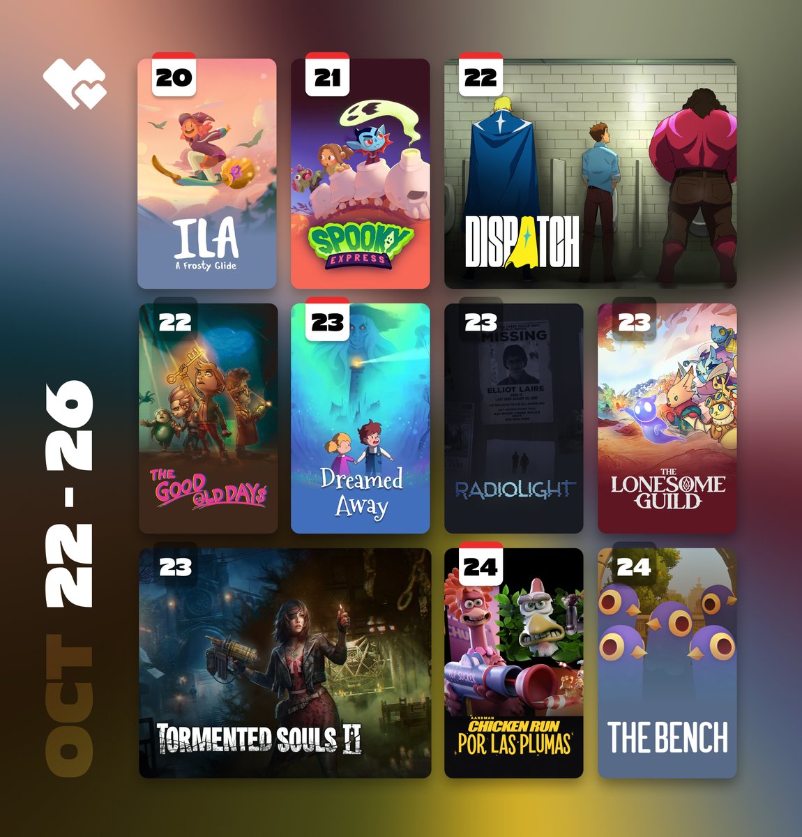 lovelyindies's tweet image. This week on lovely #indiegames 💜💚