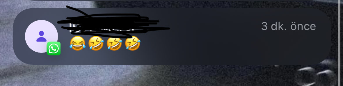 Babam kullanmıyor bu emojiyi amk