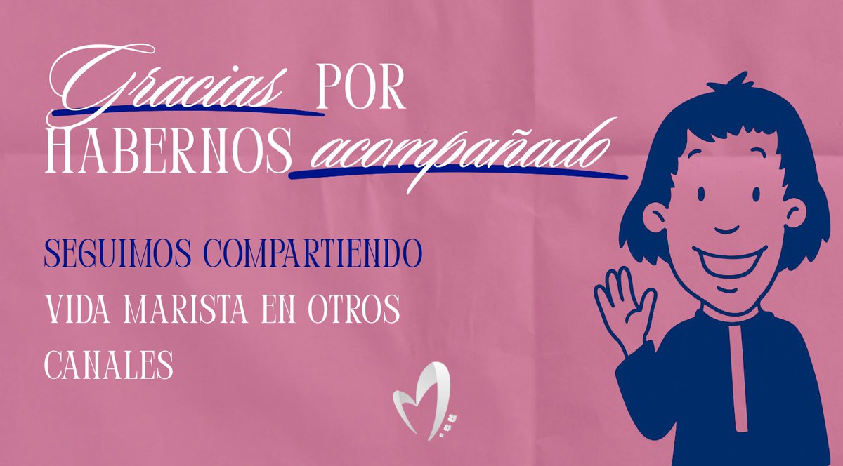 📢 Cerramos nuestra etapa como colegio en X.
➡️ Seguimos como Provincia <a href="/maristasiberica/">Maristas Ibérica</a>.
✅Gracias por habernos acompañado. Seguimos compartiendo vida marista:
👉 Te esperamos en nuestra web maristaszaragoza.com
👉 Síguenos en Instagram y Facebook
#SomosMaristas