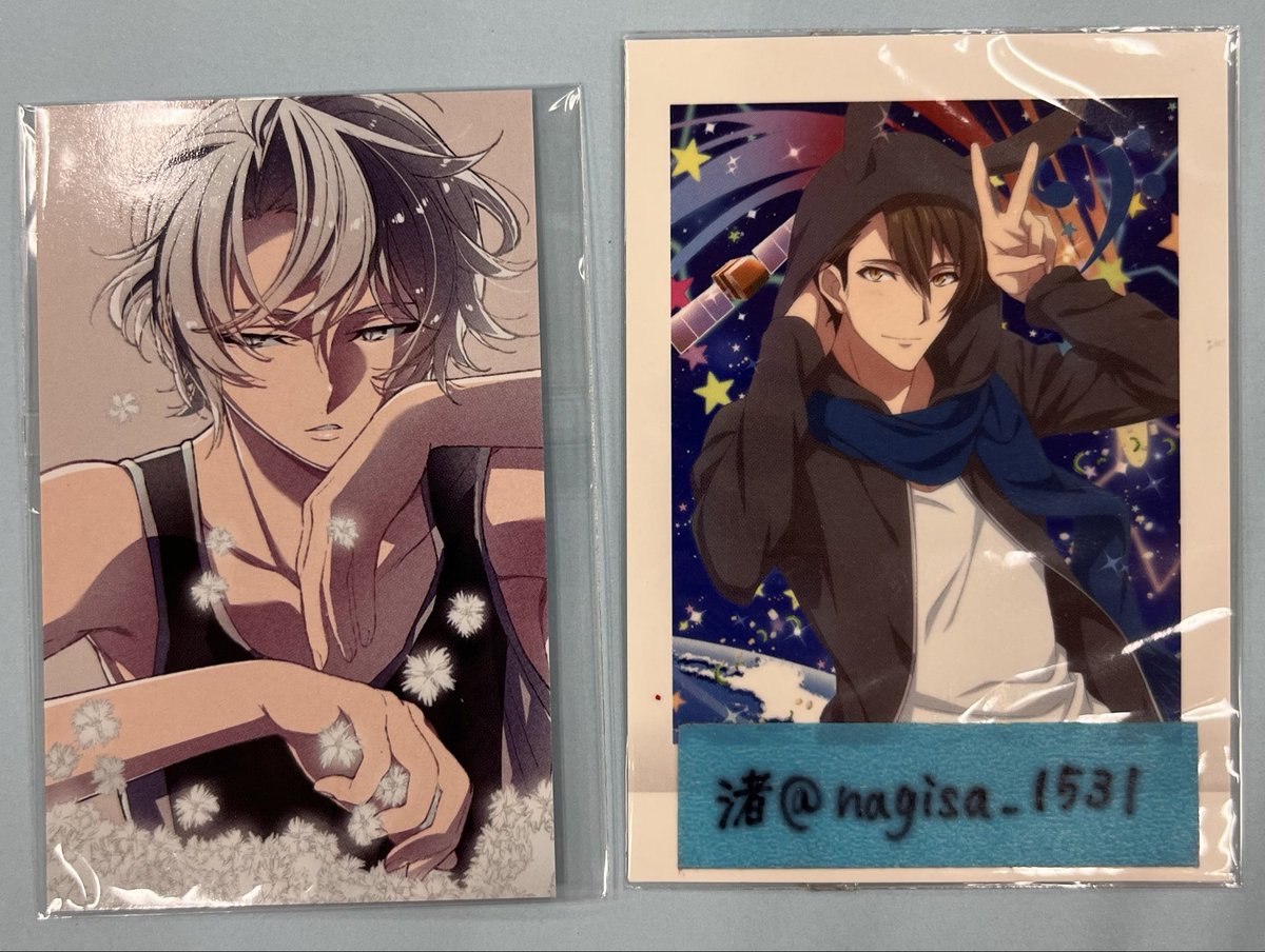 nagisa_1531's tweet image. アイナナ アニナナ 総集編 劇場版 特典 入場者 プレゼント 撮り下ろし ビジュアル カード 異種交換
【提供】
楽
【希望】
天(友人分)
手渡しor現在募集中のポスカ、クリカ、ステッカー、メタカ、ぱしゃこれ等含むまとめて郵送希望。
当方楽が最推しのため、同担忌避の方はご遠慮下さい。