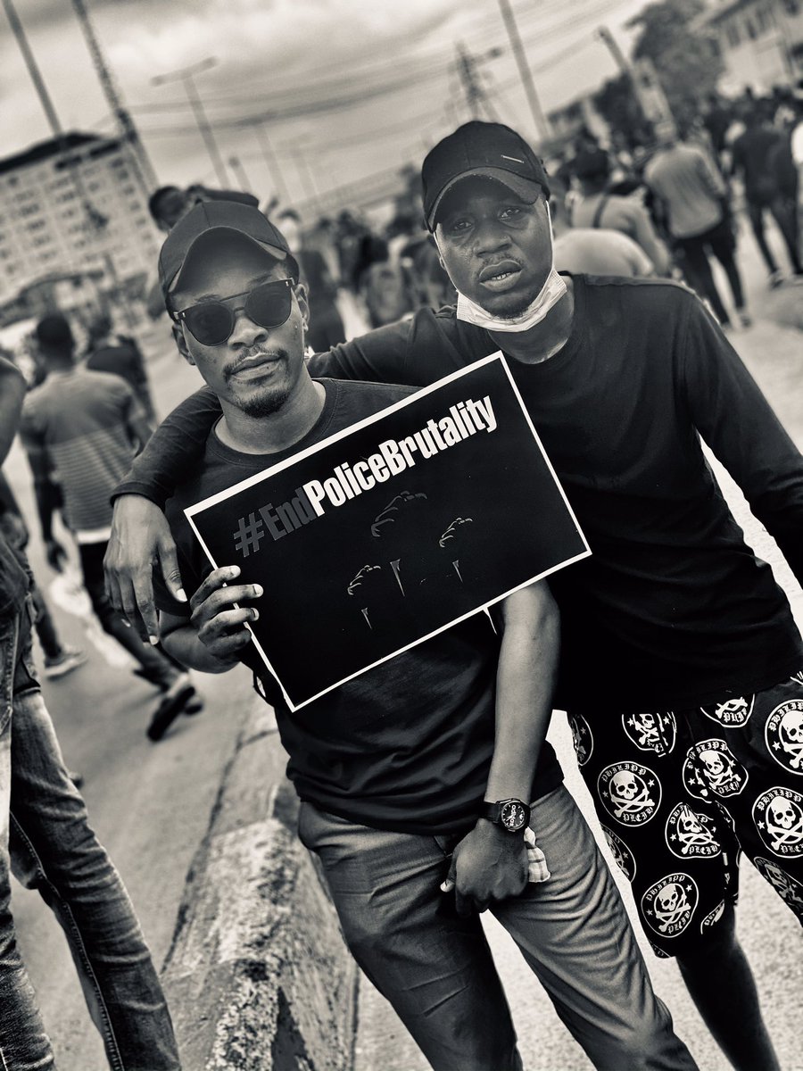 KlasickTheHost's tweet image. At the Endsars protest ground before the horrible massacre happened on the 20th of October, 2020 by the Nigerian Military Government 🇳🇬
We lost too many lives and it hurts really bad. We still seek Justice for the lives that have been lost until today after 5 years.
#EndSARS