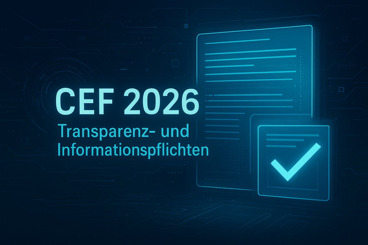 Der #EDSA hat das Thema für seine koordinierte Durchsetzungsaktion 2026 festgelegt: Im Fokus stehen die Transparenz- und Informationspflichten nach der #DSGVO. 
datenschutzticker.de/2025/10/cef-20…
#Datenschutzrecht #Datenschutz