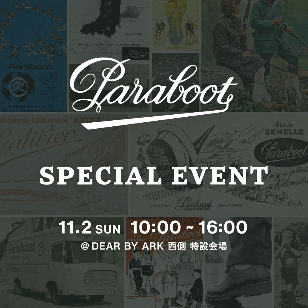 ＼11月2日(日)開催／ 
028マーケット｜Paraboot特別イベント

フランスの老舗革靴ブランド《 Paraboot 》の特別イベントを開催！限定モデルや掘り出しものなど多数取り揃えております👞✨
🔗arknets.link/4hptrIi

#パラブーツ #028マーケット #arknets #宇都宮 #イベント